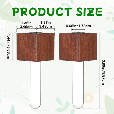 Floreros magnéticos tubo ensayo para refrigerador vidrio