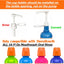 Dispensador enjuague bucal con soporte para TheraBreath 16oz set 2