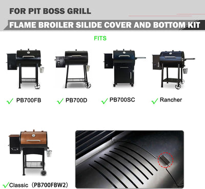Kit repuesto Pit Boss 700 Series cubierta deslizante