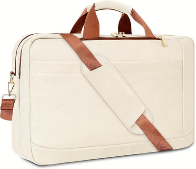 Bolso bandolera piel sintética para hombre 17-17.3pulg laptop
