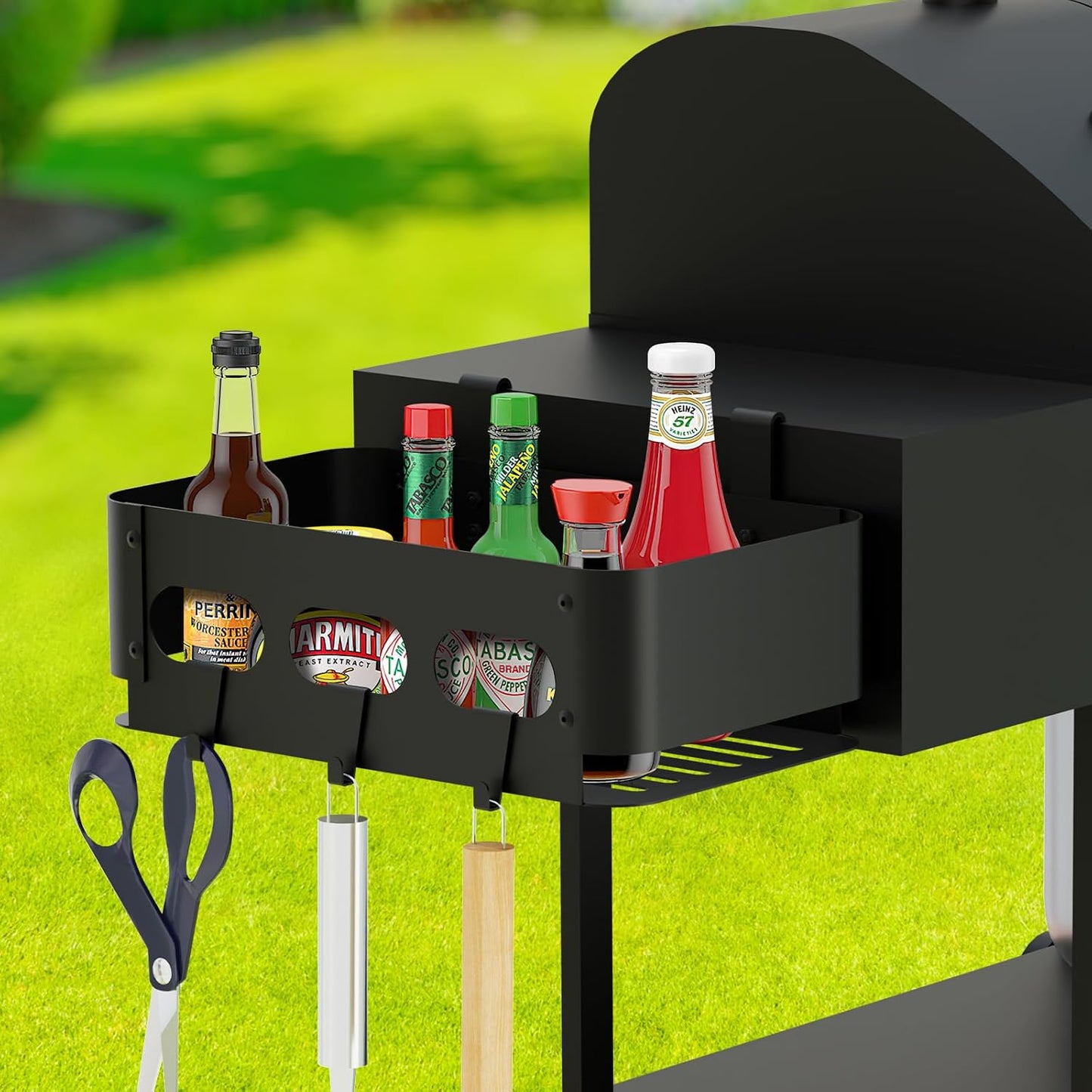 Contenedor pellets Traeger con 3 ganchos Ironwood