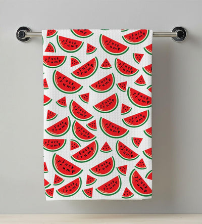Toalla de cocina Watermelon FCK Tru divertida anti trup decoracion para el hogar