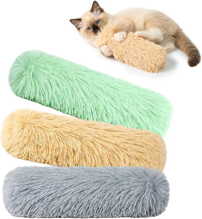3 Pzas Almohadas Hierba Gatera Sonido Arrugado Juguete Interactivo