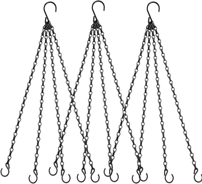 Cadena colgante para plantas 16pulg 4 puntos set 3