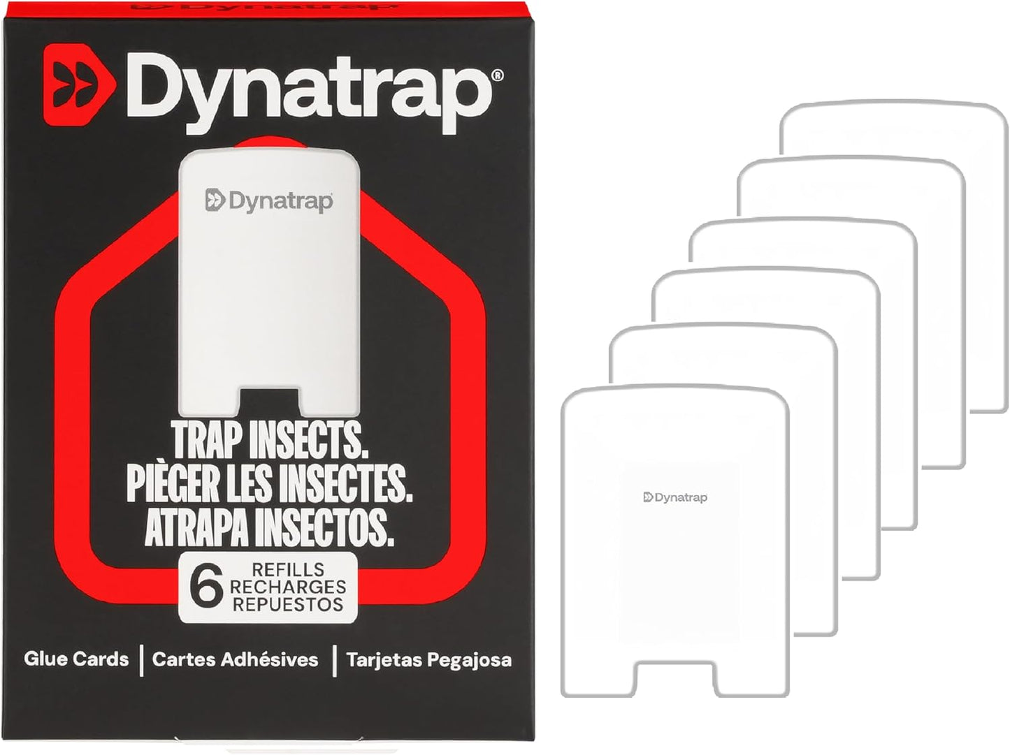 Recambio tarjetas pegamento Fly Trap DT3007 6 pzas