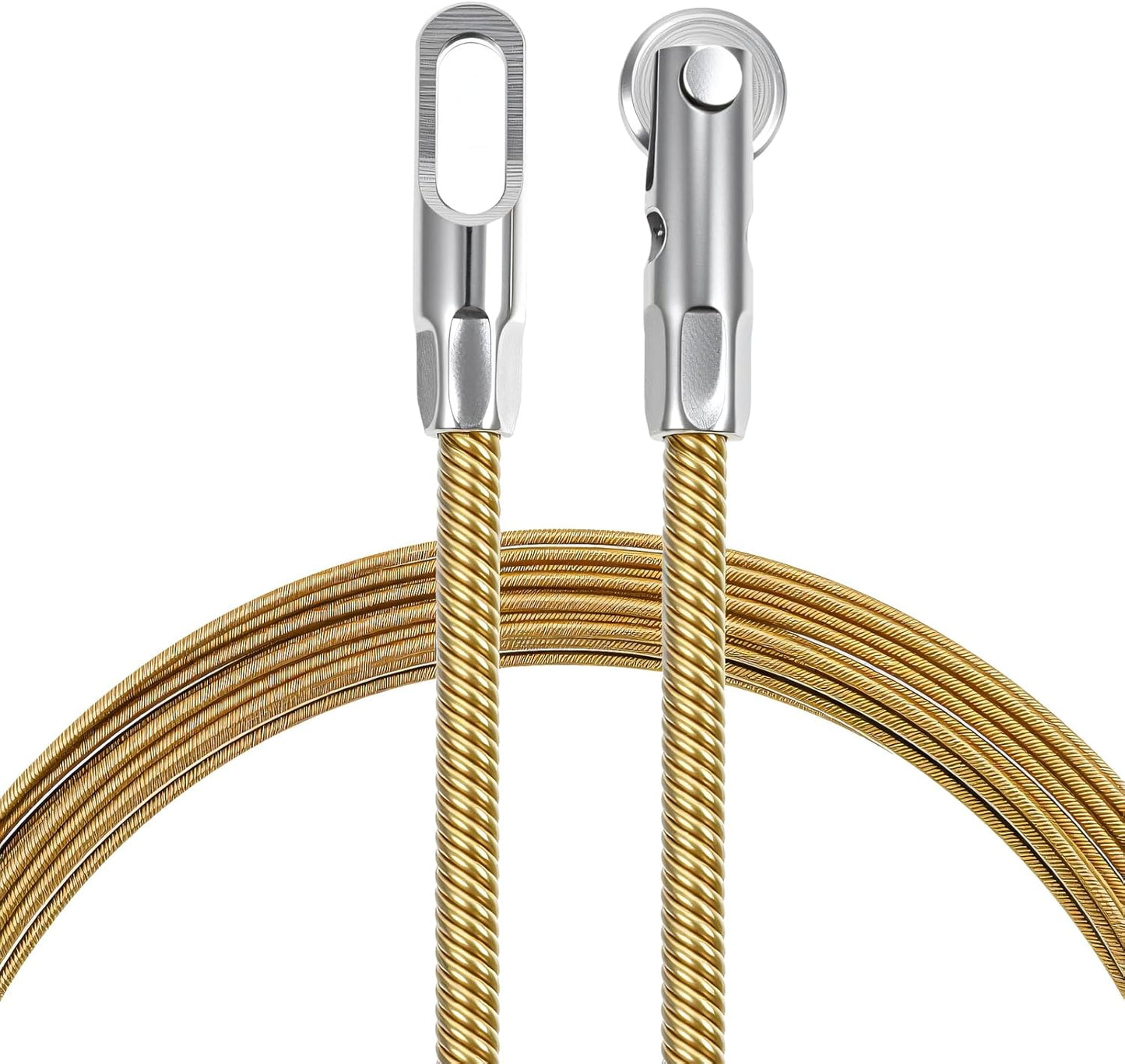Extractor alambre 50pies resorte polea guia cables