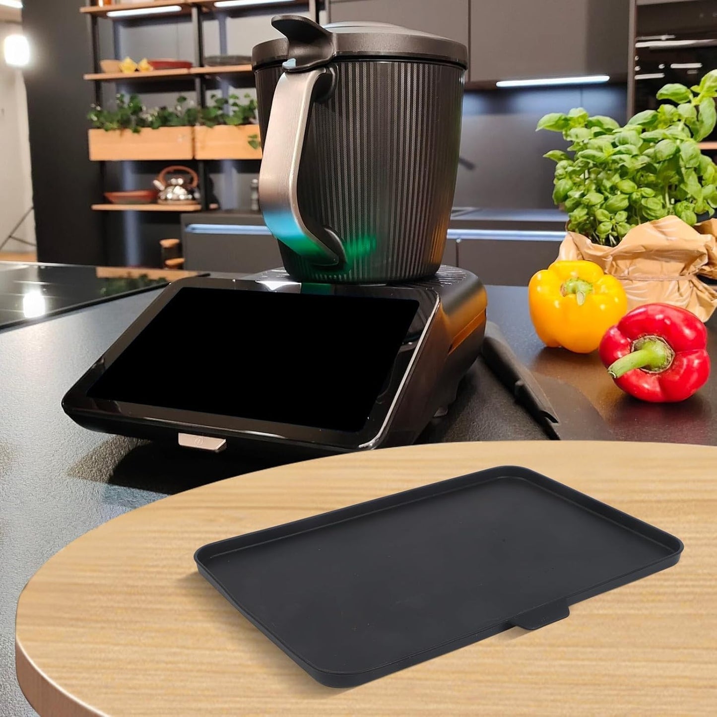 Protector de pantalla Thermomix TM7 con cubierta de silicona antiarañazos