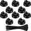Soportes magnéticos nylon para cables 0.78pulg