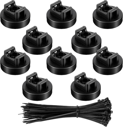 Soportes magnéticos nylon para cables 0.78pulg