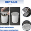 2 Tapos PVC 4pulg para Ventilación Tapa Malla Acero Inox