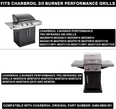 Rejillas infrarrojo para parrilla CharBroil 450 3 quemadores