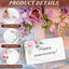 50 Tarjetas Lugar Mesa con Nombre Editable para Boda y Eventos