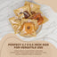 Bolsas individuales de papel kraft sellables para galletas 5.7 x 6.5 pulgadas