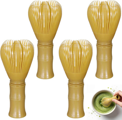 Batidor de plástico matcha LemonRoad, resina reutilizable, agitador japonés Chasen