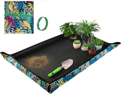 Tapete trasplante 43.5x29.5pulg impermeable suculentas