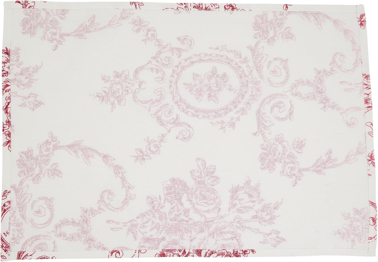 Planchas de mesa vintage floral set 4 14x20pulg