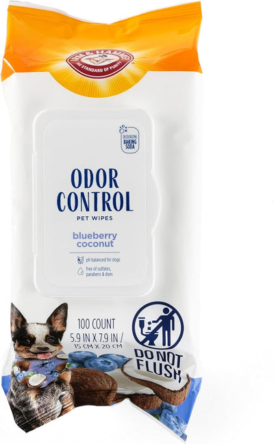 Toallitas para perros aroma arándano 100uds