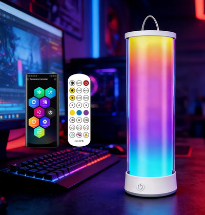 Lámpara mesa inalámbrica RGB 16M colores LED 1500lm control remoto