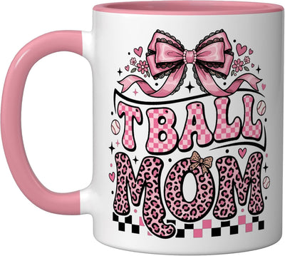 Taza cerámica estampado leopardo y cuadros para mamá de Tball