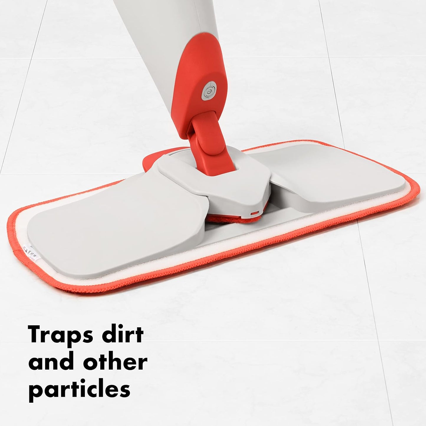 Mopa microfibra con estropajo desmontable