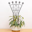 Enrejado metal para plantas 24x12pulg set 3