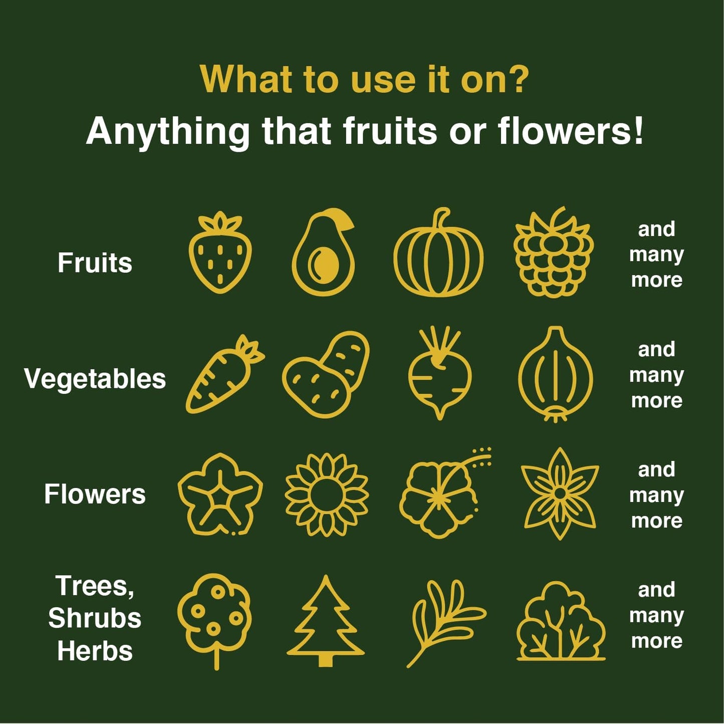 Fertilizante frutas floración 8oz súper concentrado