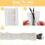 Fundas tela cables 6ft para lámparas color beige