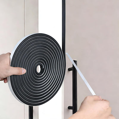 Tira sello autoadhesivo fieltro 0.35x0.35pulg puerta