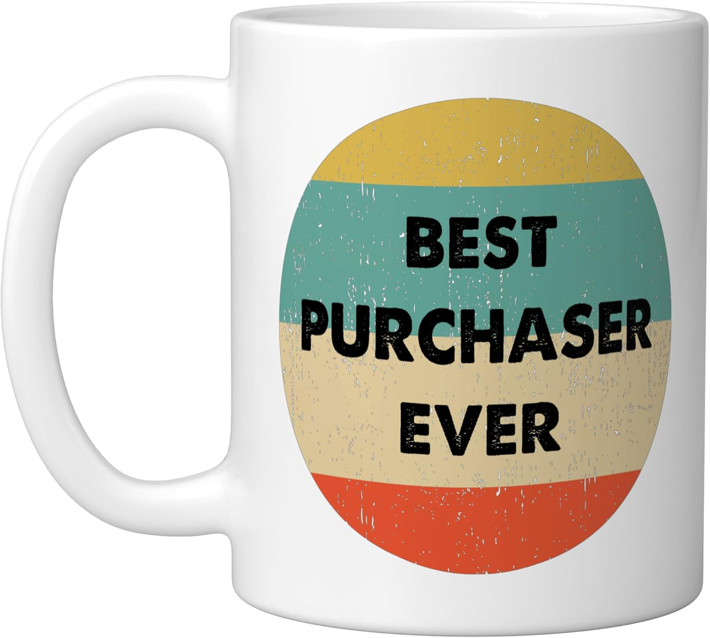 Taza Cerámica Blanca Best Purchaser Ever
