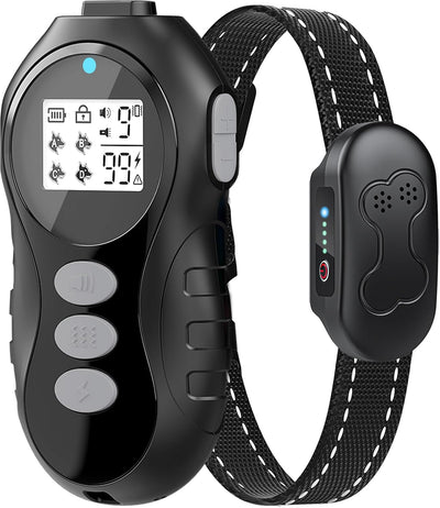 Collar choque perros control remoto 4 modos IPX7