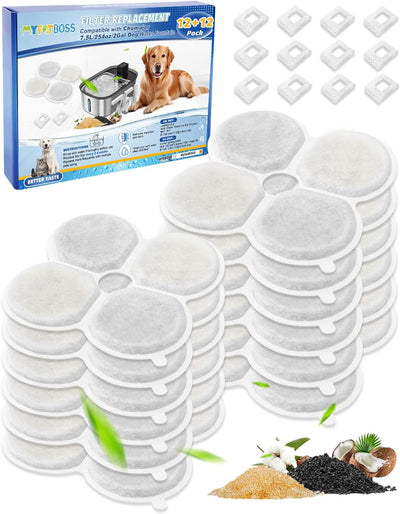 12 Filtros Agua Perros Comp Chumajor 7.5L