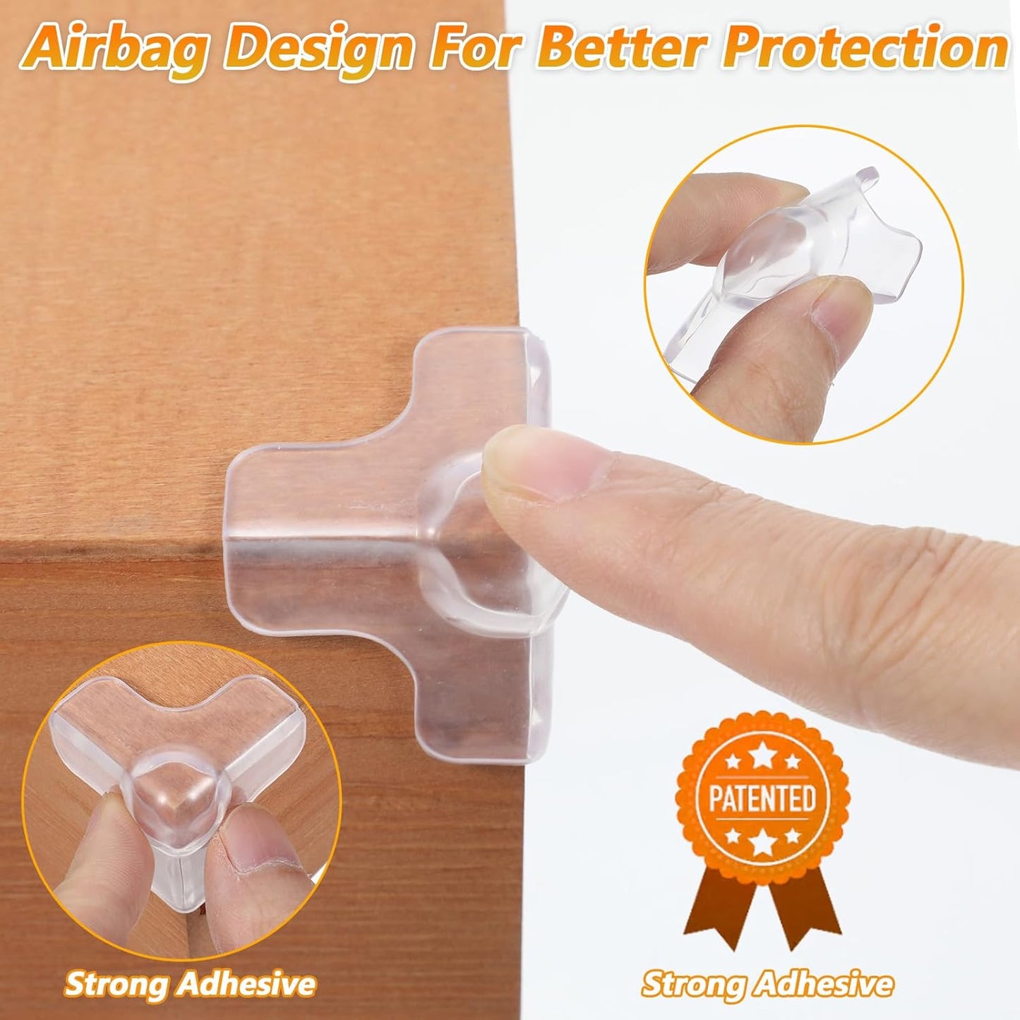 12 Protectores Mesa Transparentes A Prueba de Niños
