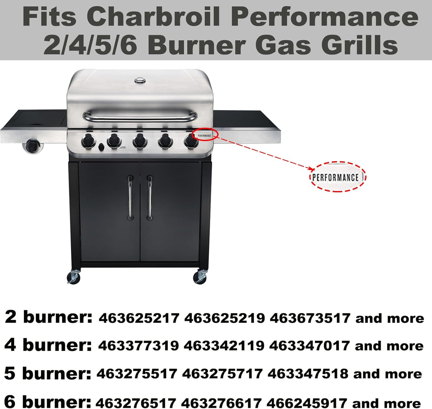 Kit alambre encendido parrilla gas Charbroil Performance