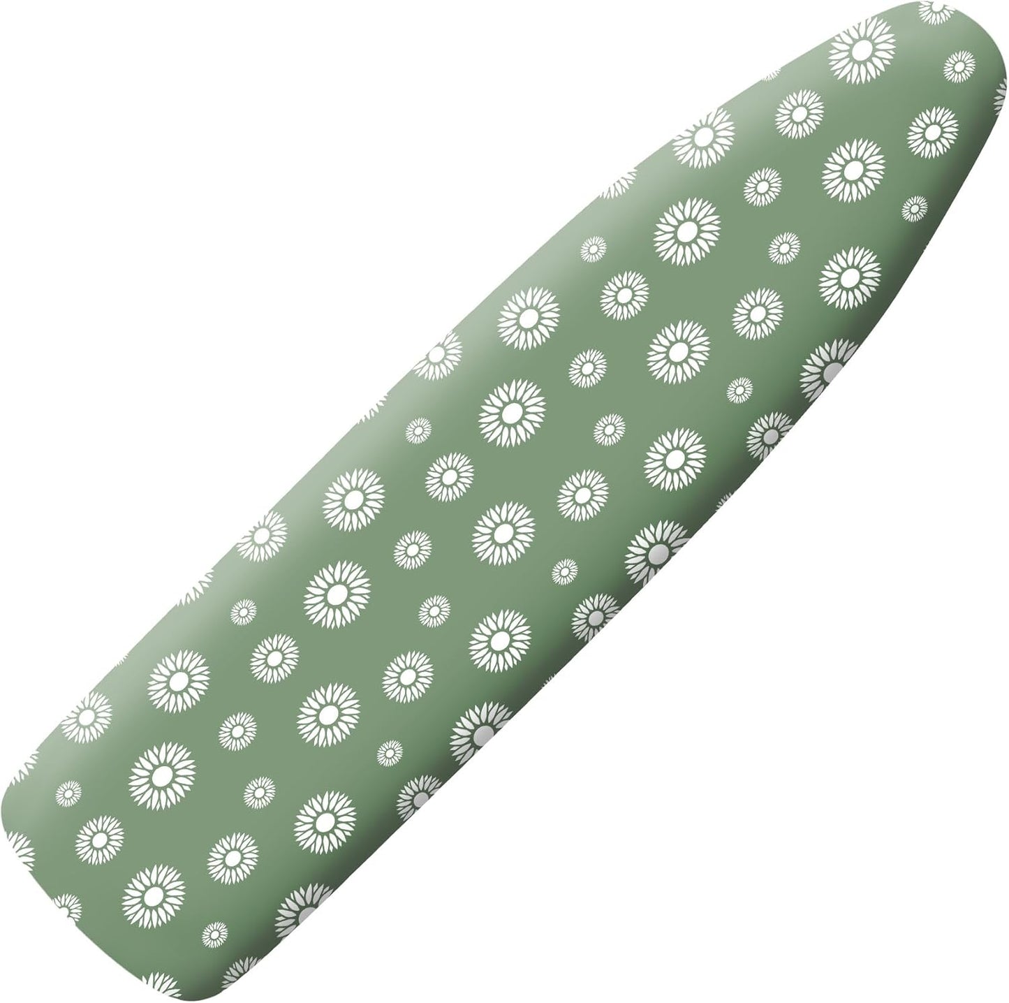Funda almohadilla plancha 15x54pulg resistente floral verde