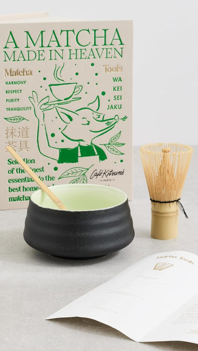 Juego herramientas matcha Cafe Kitsune