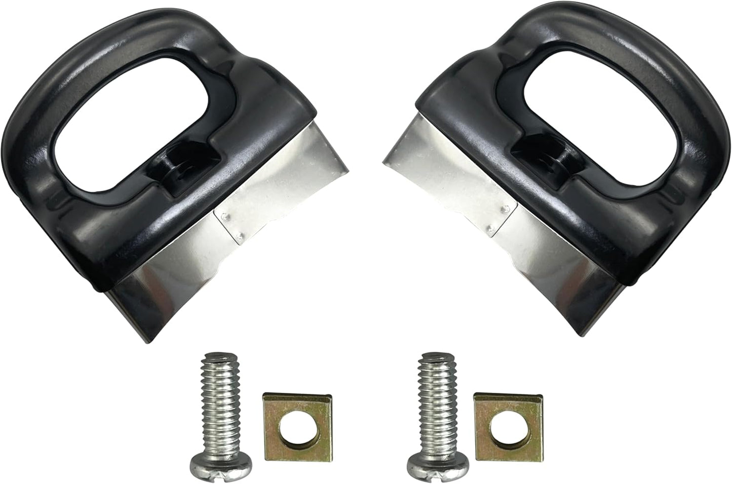 2 Pzas Mango Lateral Universal Repuesto Negro