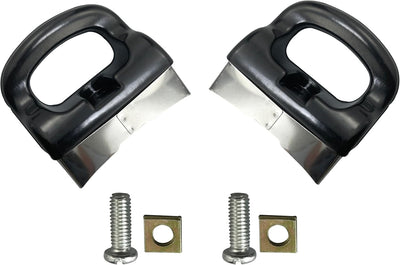 2 Pzas Mango Lateral Universal Repuesto Negro