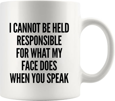 Taza de cerámica para regalos sarcásticos a compañeros y amigos