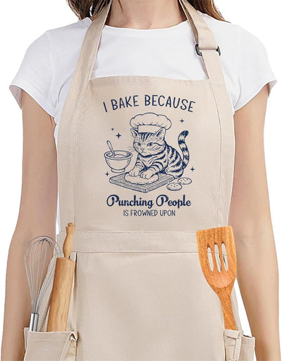 Delantal de cocina divertido y sarcástico para mujer, regalo de humor para cocineras y chefs