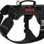 Arnés táctico K9 ajustable con chaleco reflectante