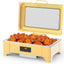 Plato eléctrico 9qt pantalla tactil para buffet dorado