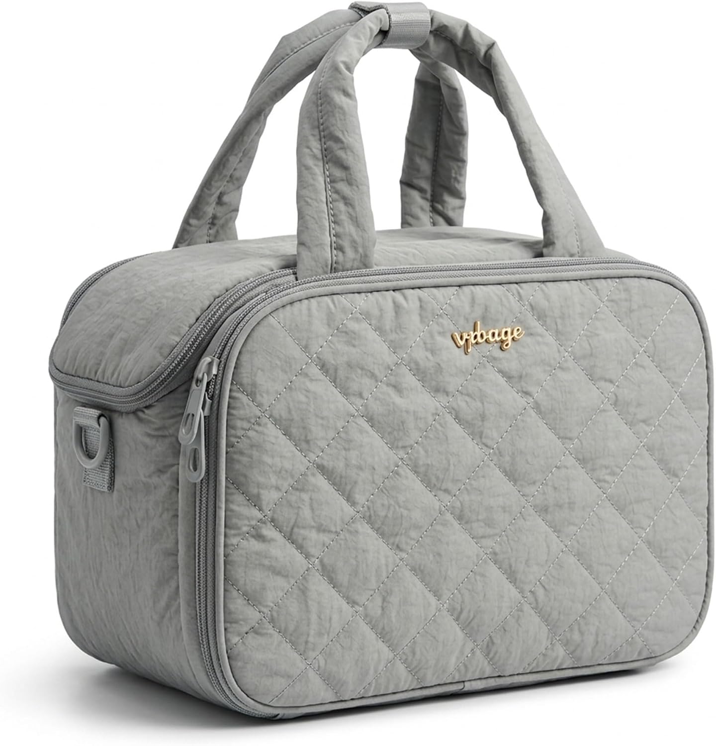 Neceser mujer viaje hinchable con compartimentos