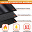 Tapete antideslizante para parrilla 65x48pulg resistente al fuego
