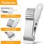 22 Clips Acero Inox Mini para Manualidades y Hornear