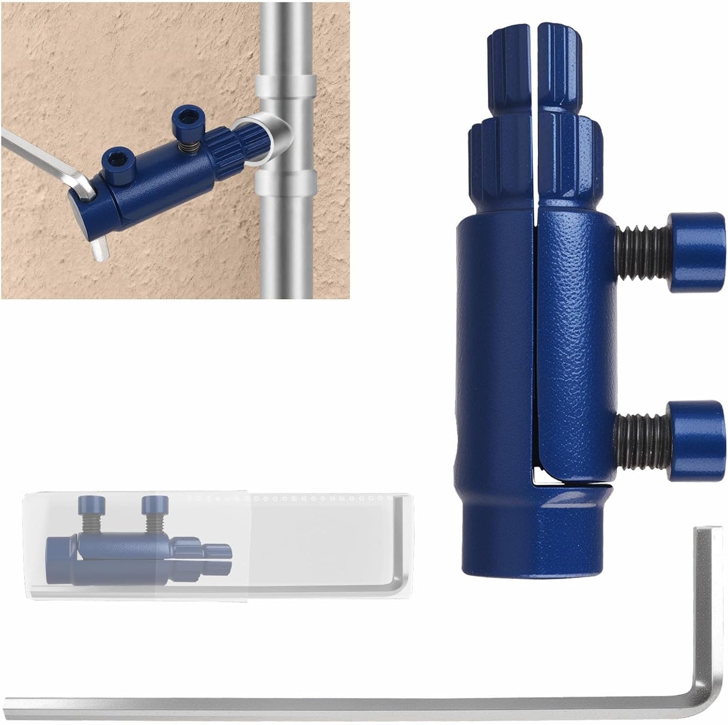 Extractor tubería rota con llave interna para 1/2, 3/4 y 1 pulg