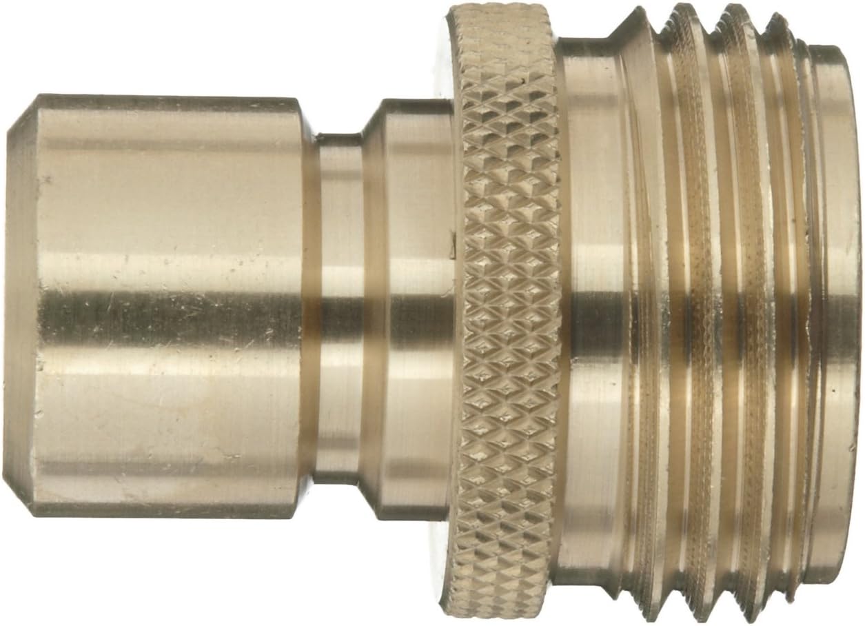 Conector macho manguera jardín latón 200psi