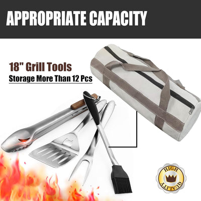 Bolsa herramientas parrilla almacenamiento transporte campamento