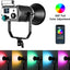 Kit luz RGB LED bicolor 200W soporte DMX estudio CRI 97