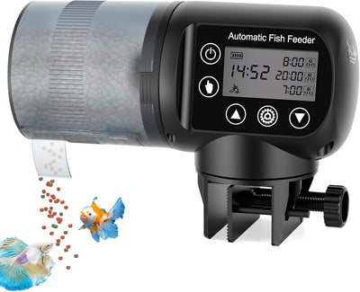 Comedero automático para peces con temporizador LCD 6.8oz