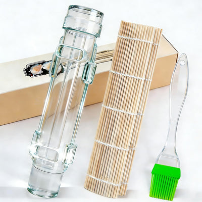 Kit fabricación sushi bazuca transparente bambú